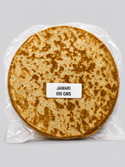 Machine Made Jawari Khakhra 500 GMS with thin crisp texture and earthy jawari flavor for traditional Gujarati-style snacking.