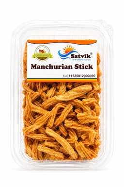 Manchurian Stick 200 GMS made with premium ingredients and Manchurian seasoning, hygienically packed for freshness and crunchy texture.